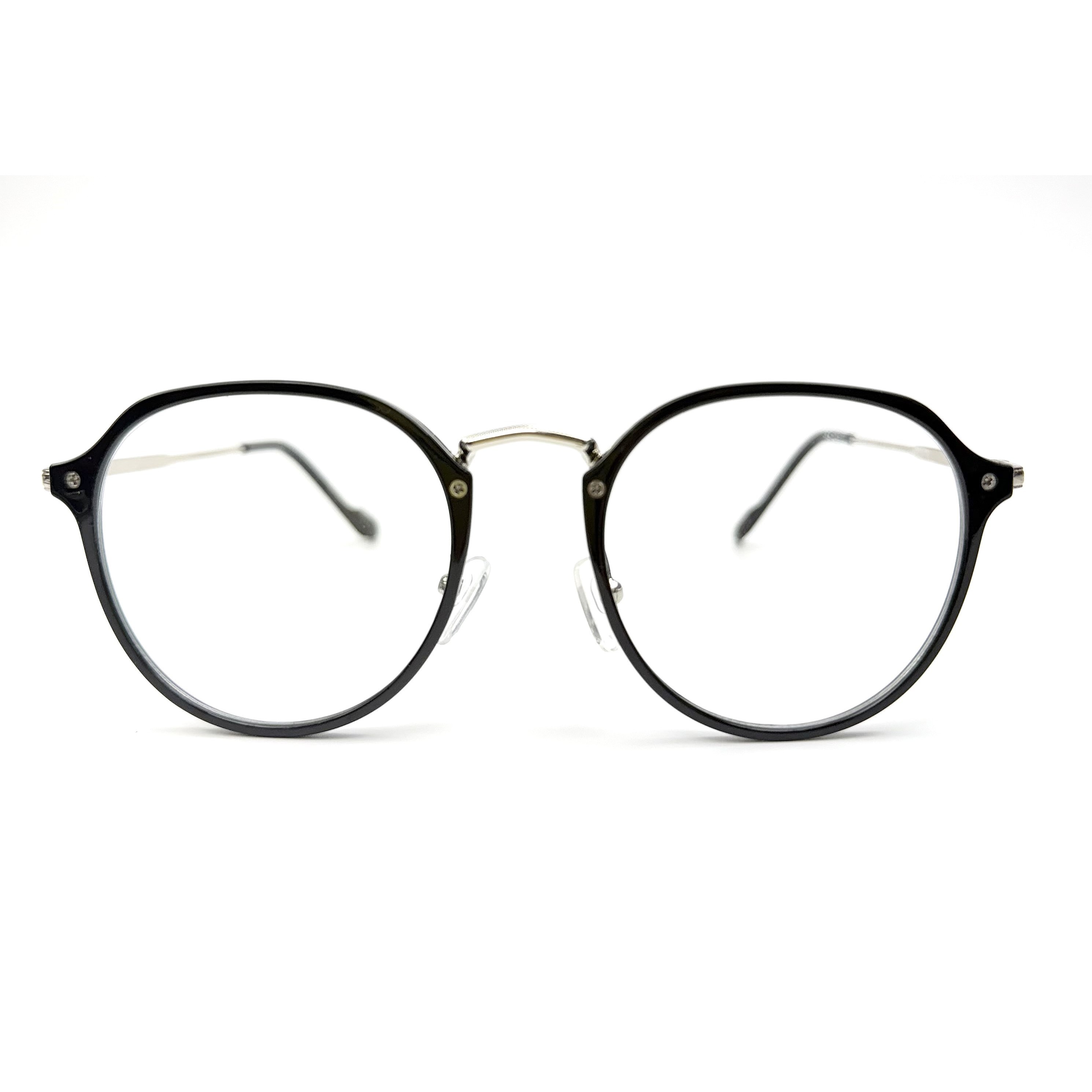 LUMI 뿔테 콤비 안경 동글이 남자 여자 블루라이트 차단 안경테 17,500원