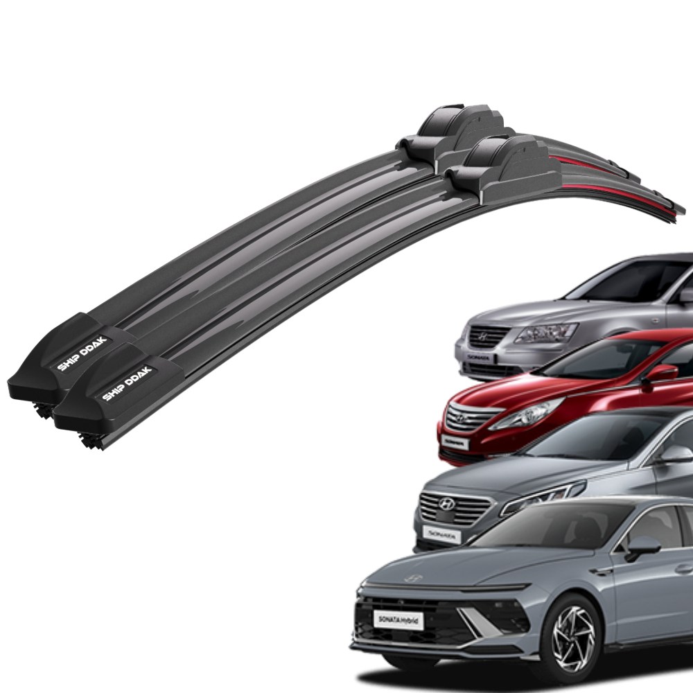 1+1 쏘나타 NF YF LF DN8 N 전차종 초밀착 와이퍼 윈도우 브러쉬 와이퍼블레이드 19,800원