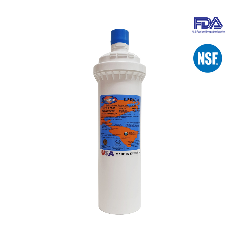 정수기 언더씽크 제빙기필터 OMNIPURE ELF 옴니퓨어필터 10MP SB 1개, 1개 61,850원