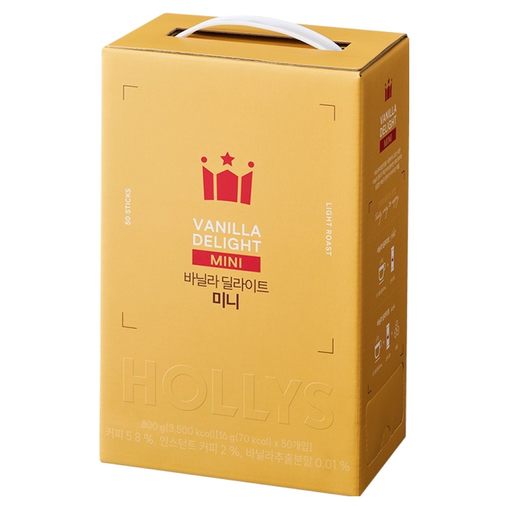 할리스 바닐라 딜라이트 커피믹스 미니, 16g, 1개, 50개입 31,400원
