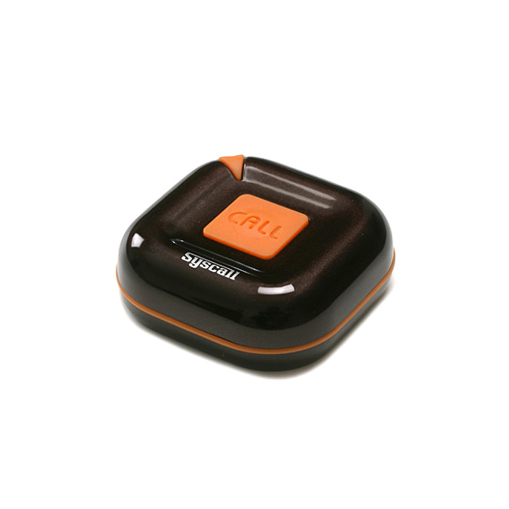 씨스콜 무선호출벨 ST100 브라운오렌지 생활방수 (ST-100) 8,900원