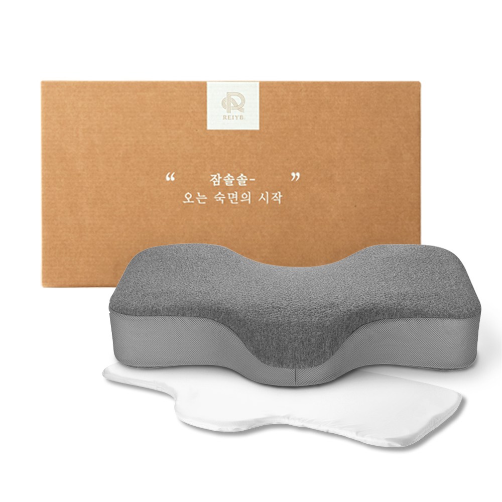 리빙제이 초고밀도 목편한 메모리폼 기능성 경추베개 + 높이조절패드 모달 45,900원