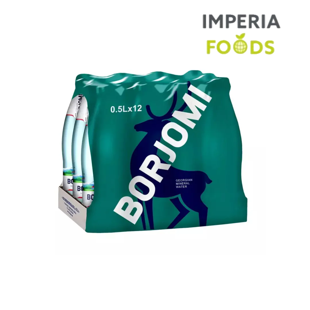 보르조미 BORJOMI 천연 미네랄 탄산수 유리병, Mineral Water (glass), 12개, 500ml 47,500원