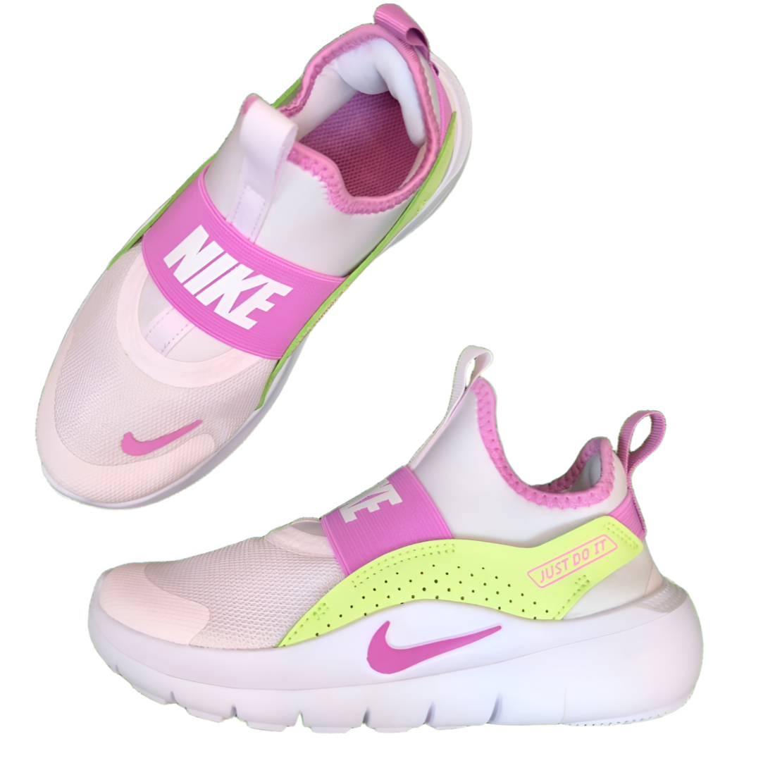 나이키 플렉스러너 키즈 운동화 핑크 퍼플 PS 밴딩 아동 신발 어린이 초등 끈없는 스니커즈 양말증정 54,900원
