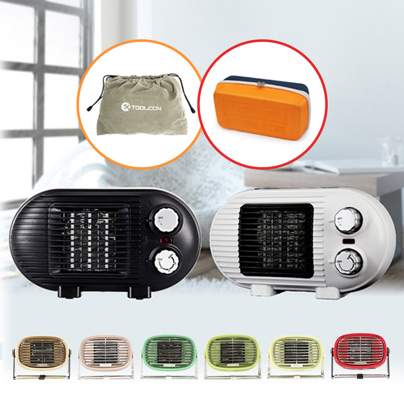 툴콘 코드26 PTC 미니 팬히터 사무실 온풍기 캠핑 전기히터 TP-800D 가방선택 37,000원