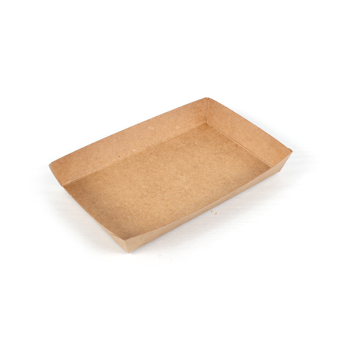 더팩컴퍼니 종이 사각 트레이 2호, 크라프트, 200개 14,700원