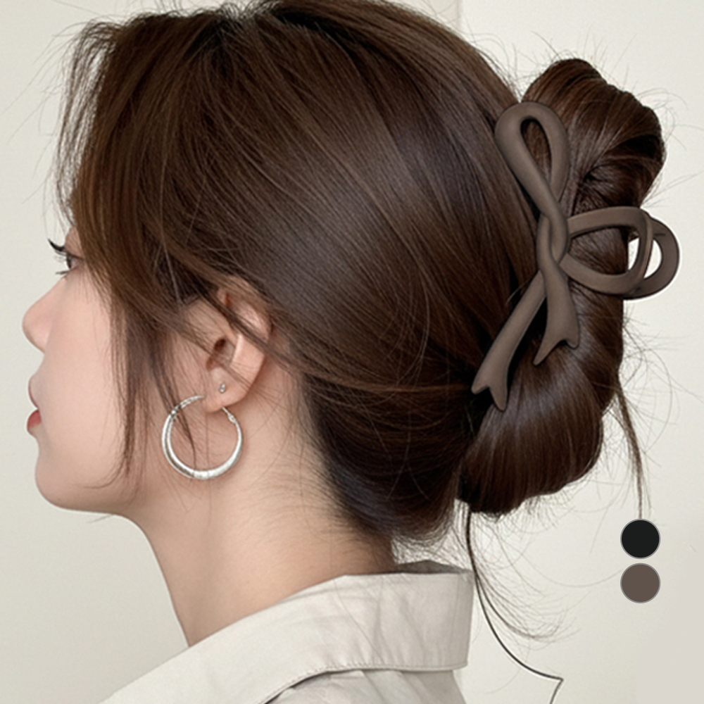 걸핀스 꼬임 리본 매트 집게핀 1526 3,900원