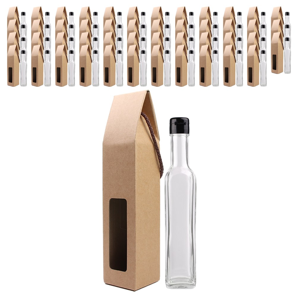 가인글로벌 사각오일250 DA 유리병 + 원터치캡(소) 블랙 + 포장박스 86,000원