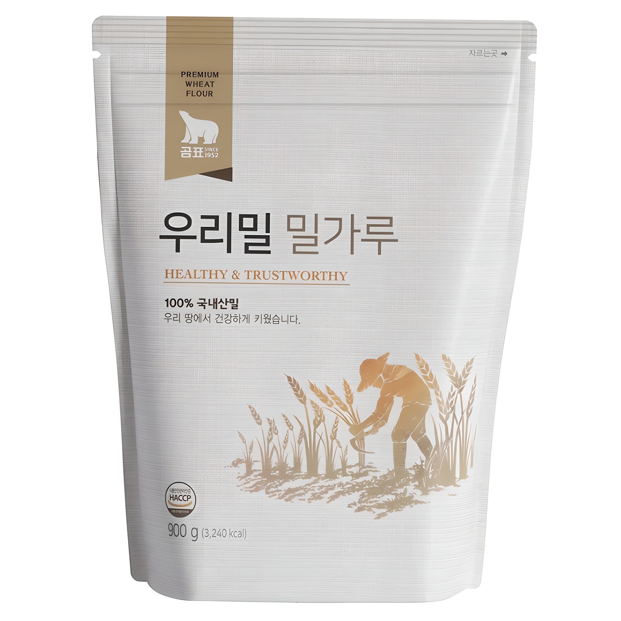 곰표 우리밀 밀가루 3,220원
