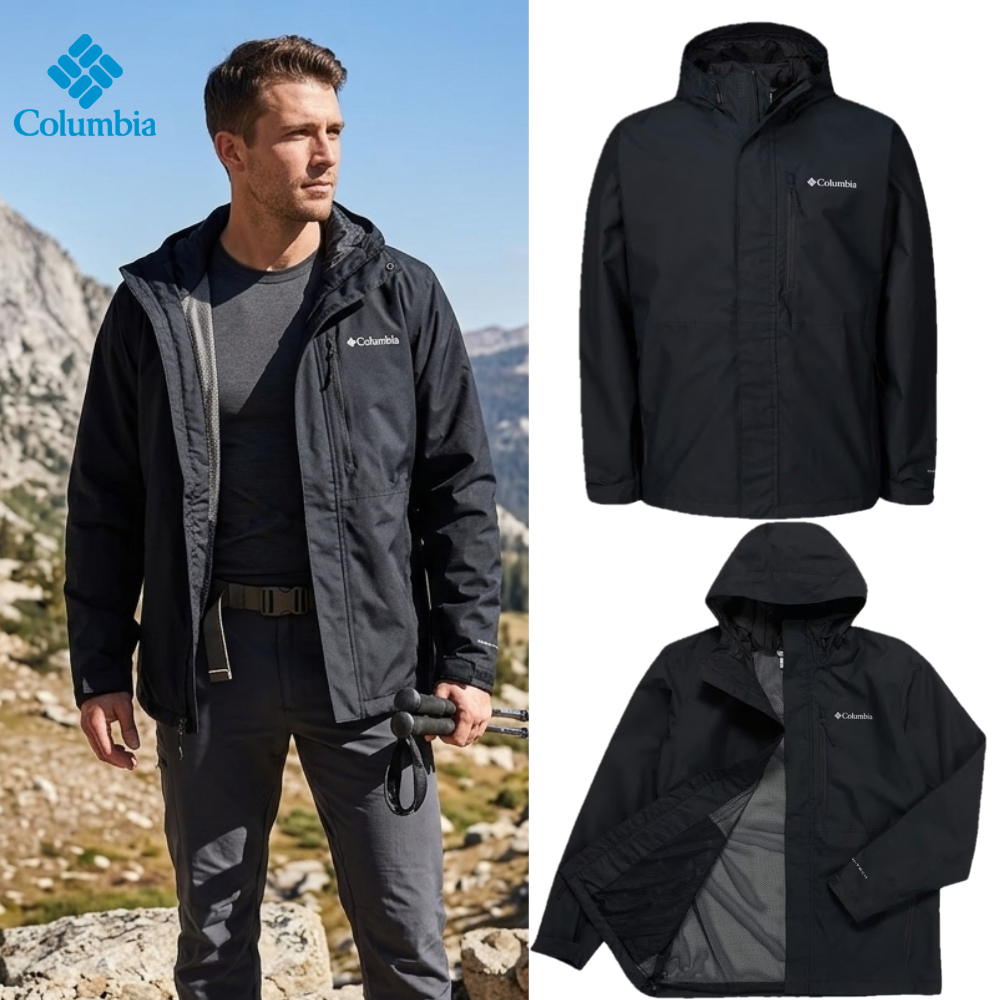 [매장 출고]컬럼비아 남성 바람막이 윈드브레이커 방수 방풍 자켓 198,000원
