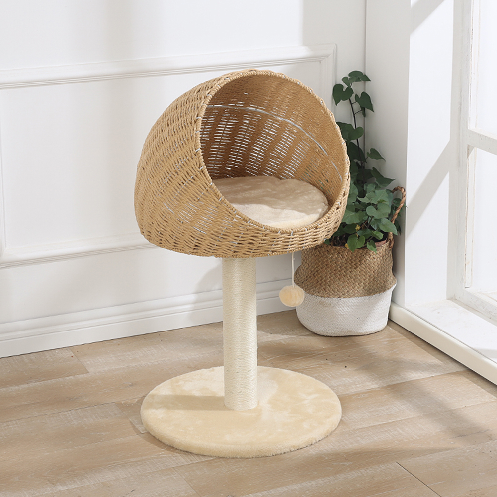 고양이 수공예 스크래쳐 바스켓 A타입 캣폴, 혼합색상, 1개 63,900원