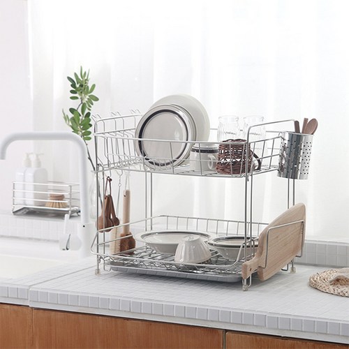 리빙해피 올 스테인리스 디럭스 식기건조대 561,440원