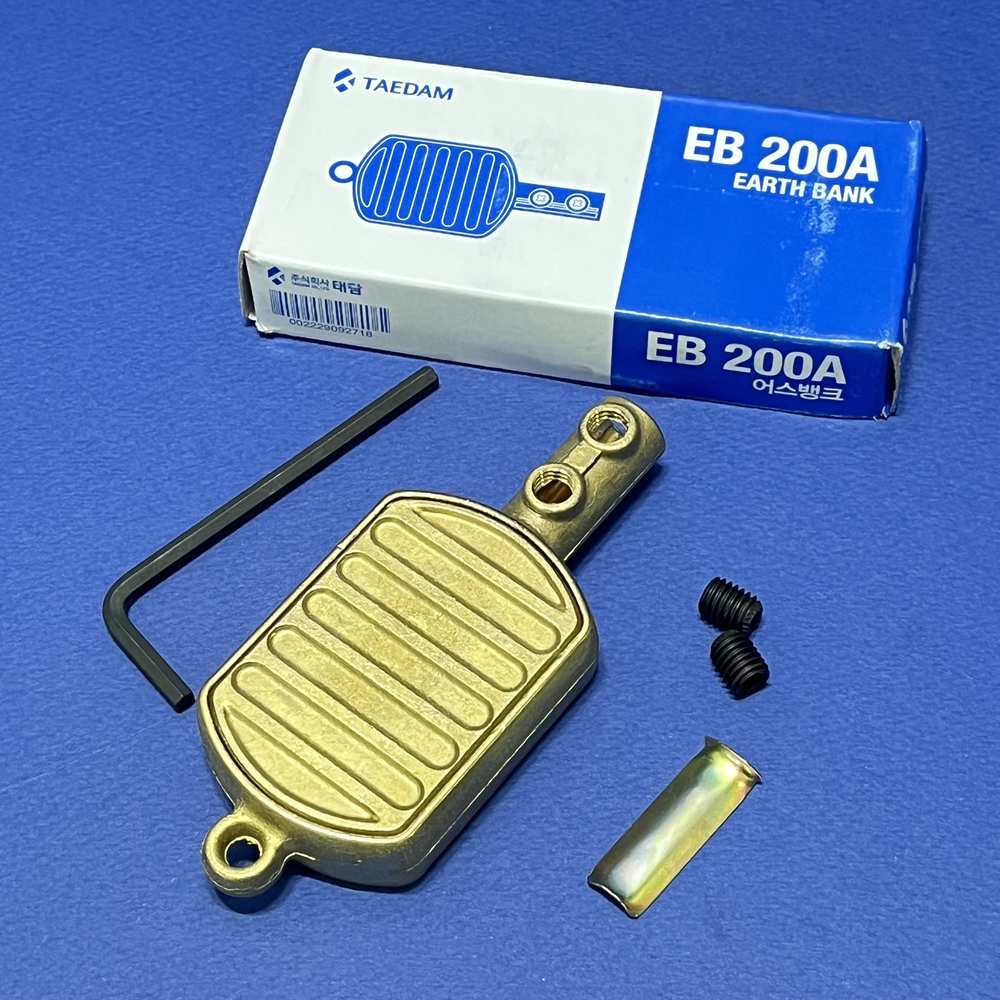 태담 어스뱅크 어스클램프 자석 부착식 용접어스홀더 접지크램프 EB-200A 19,000원