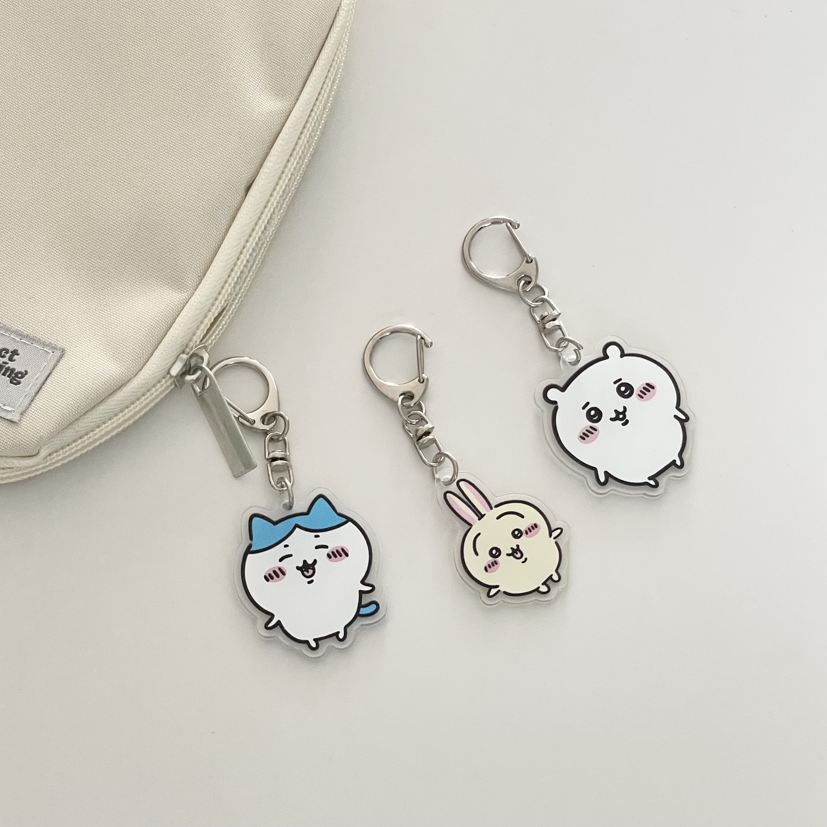 [3개세트] 먼작귀 키링 키홀더 아크릴 6,400원