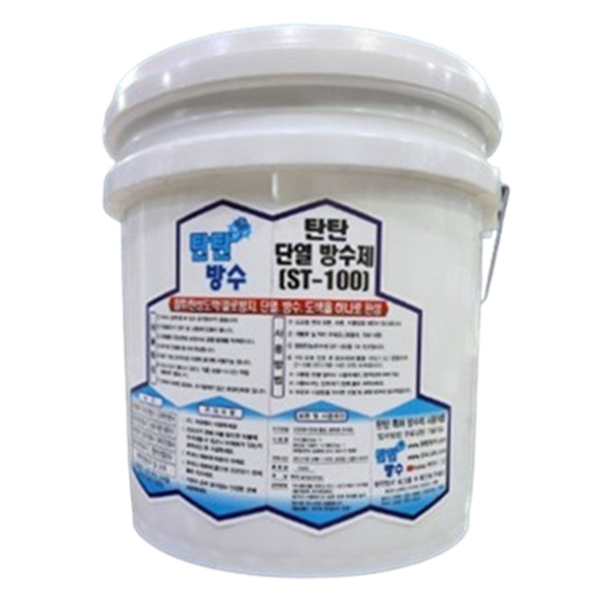 탄탄mall 단열방수제 ST-100 셀프방수결로방지 바르는단열재 탄탄방수, 1개, 15kg, 백색(흰색) 175,000원