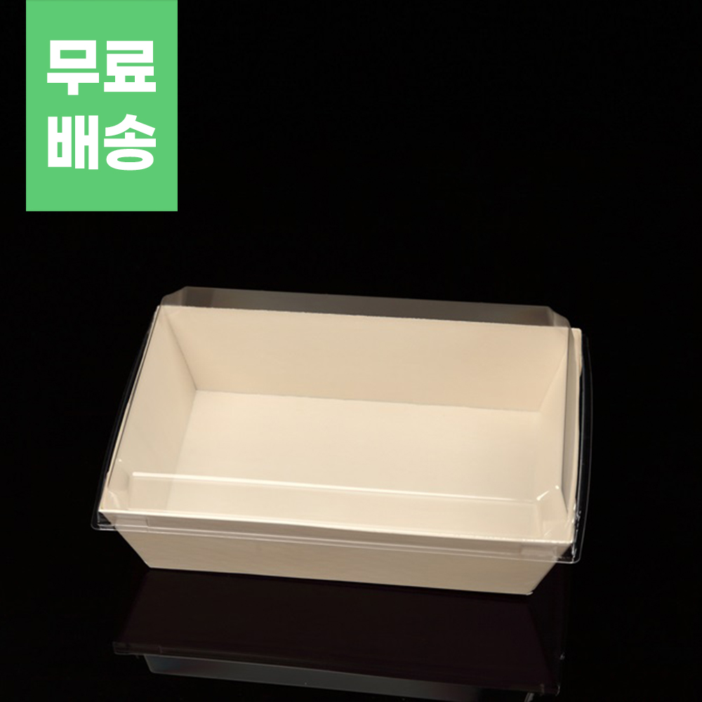 사각 나무용기 PET뚜껑 300개 세트 3종 선택 305,420원