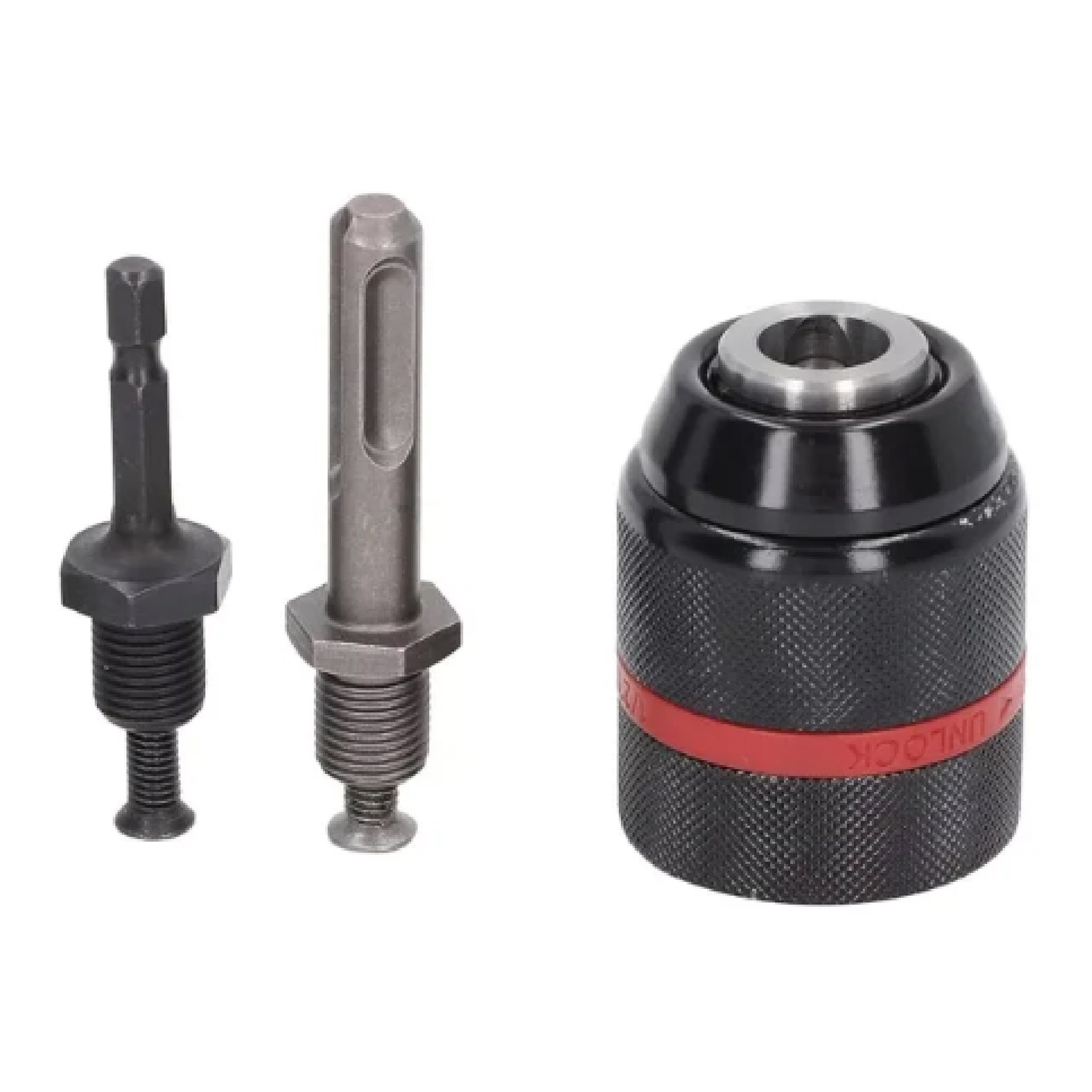 고강도 드릴척 13mm 1/2 키레스척 1.5~13MM 임팩용 sds plus용 호환 아답터 포함 세트 원터치 키리스척 19,700원