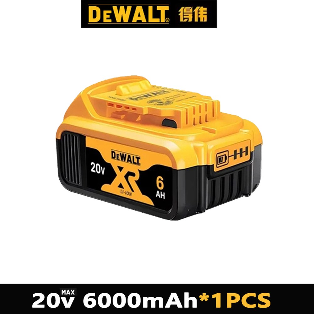 6.0Ah 20V 배터리 디월트 교체용 DCF892 DCF845 DCB184 DCB200 DCF850 DCF911 DCD800 DCD805 전동 공구 배 36,700원
