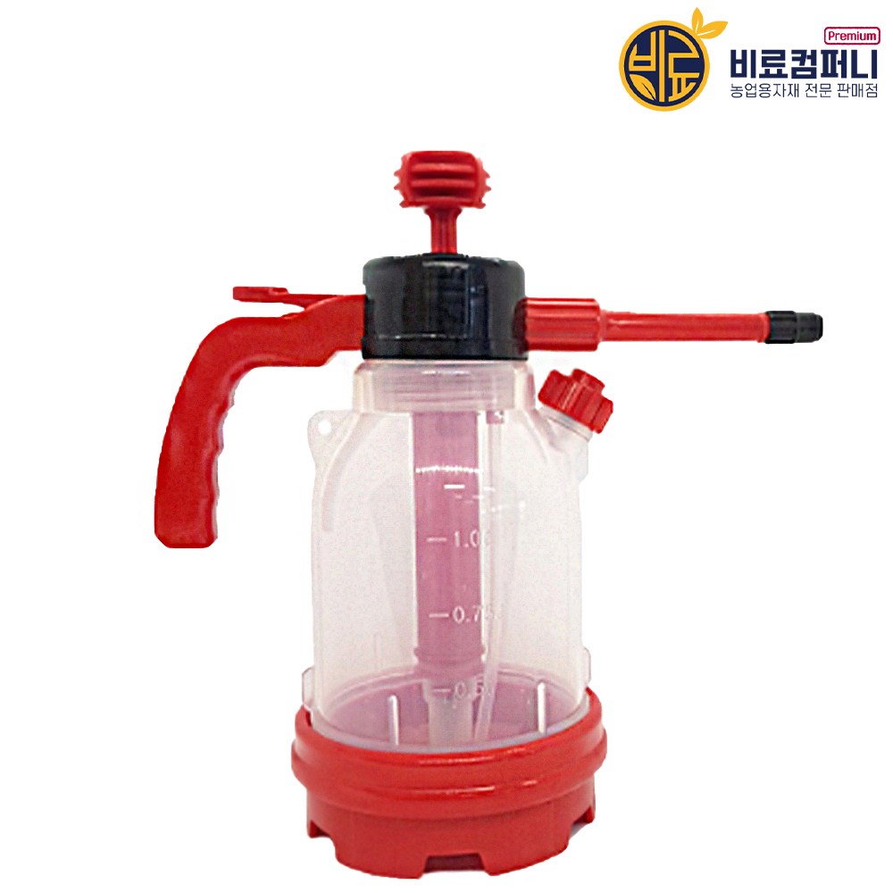 [크로바] 압축식분무기1L 원예 물조리 살균소독 세차선팅 11,000원