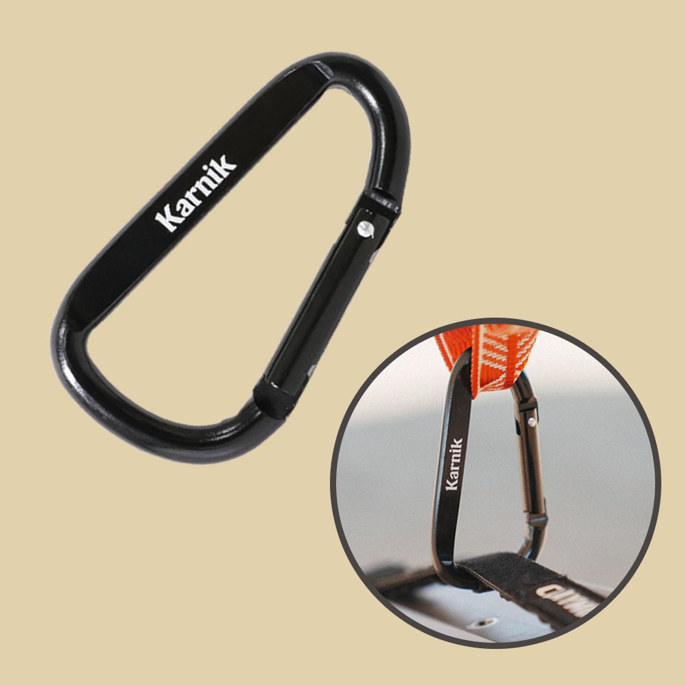 카르닉 D형 고강도 카라비너 5p 세트, 블랙, 1세트 4,700원