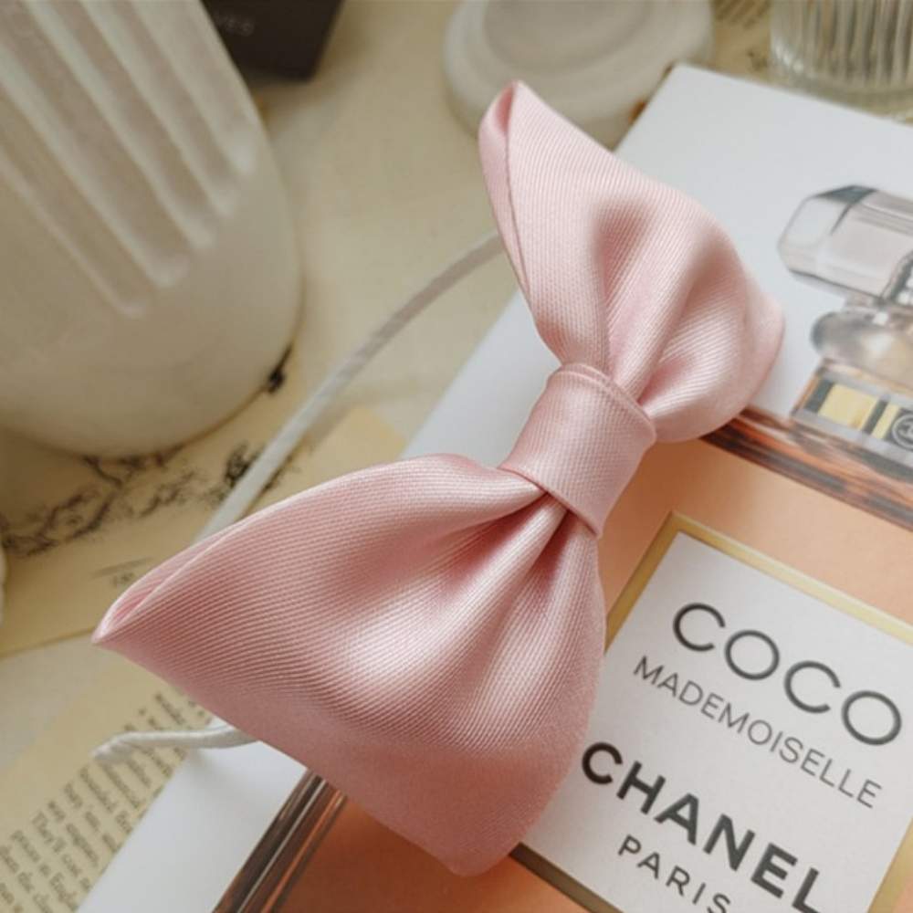 마리상단 미카도실크 여아 리본머리띠 4색상 돌아기 유아 아동 헤어밴드 12,800원