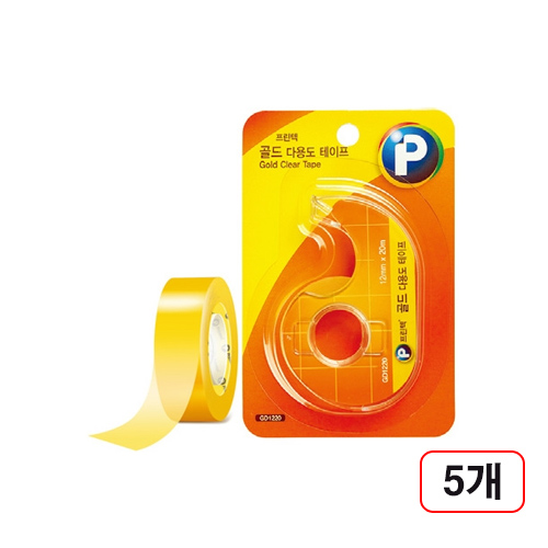 프린텍)다용도테이프(GD1815/18*15m), 5개 21,090원