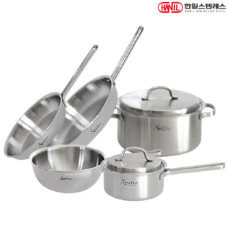 한일STS 스플릿 통5중 스텐레스 IH 인덕션호환 후라이팬 냄비세트 5종B(편16+양24+후20+28+궁20) 150,900원