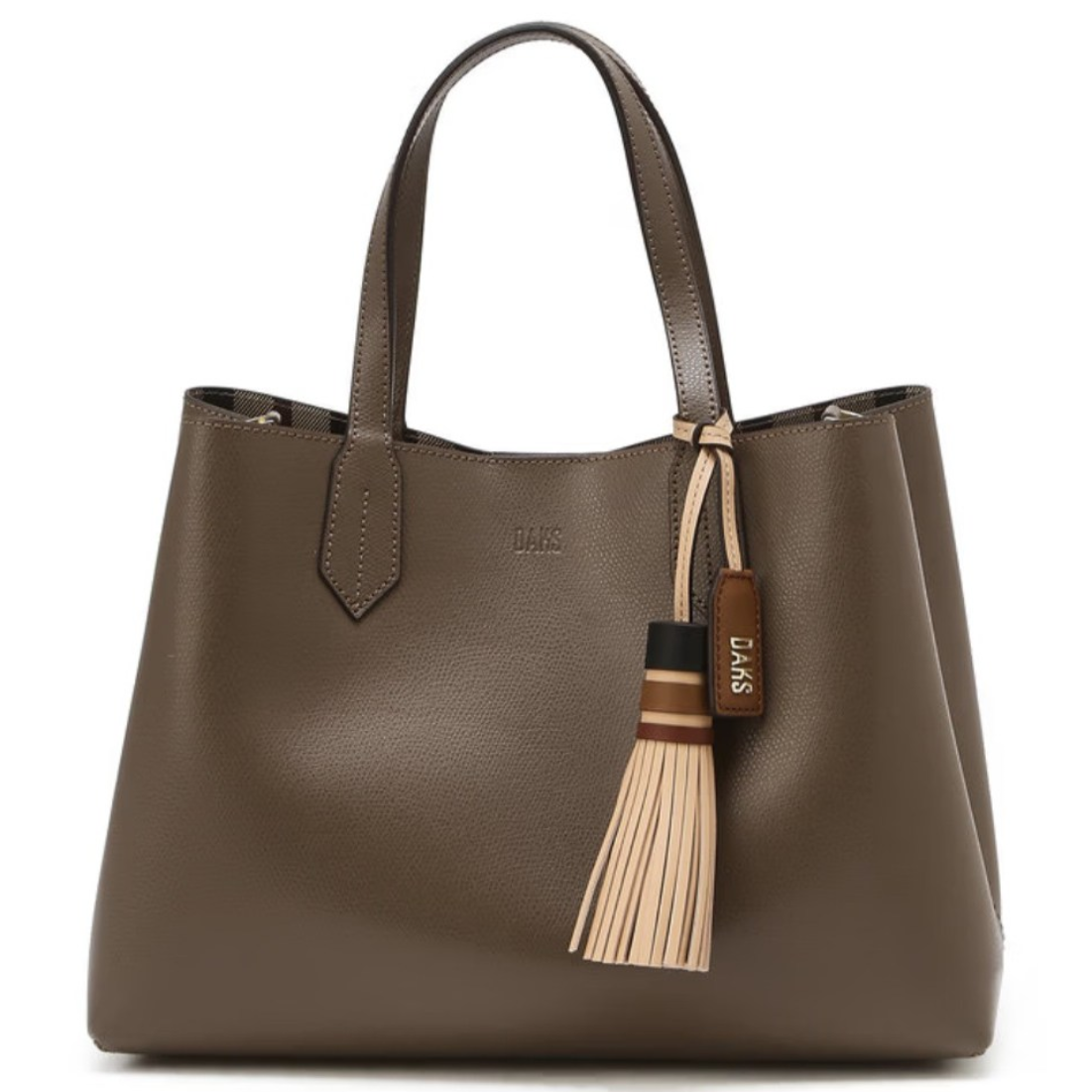 닥스 >> [선물포장} 베이지 닥스 소가죽 토트백 겸 크로스백(WCBA5E364I3) 296,000원