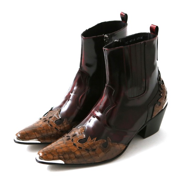 JY-HJ 47-14-2 웨스턴남자부츠 소가죽부츠 바이크부츠 241,000원