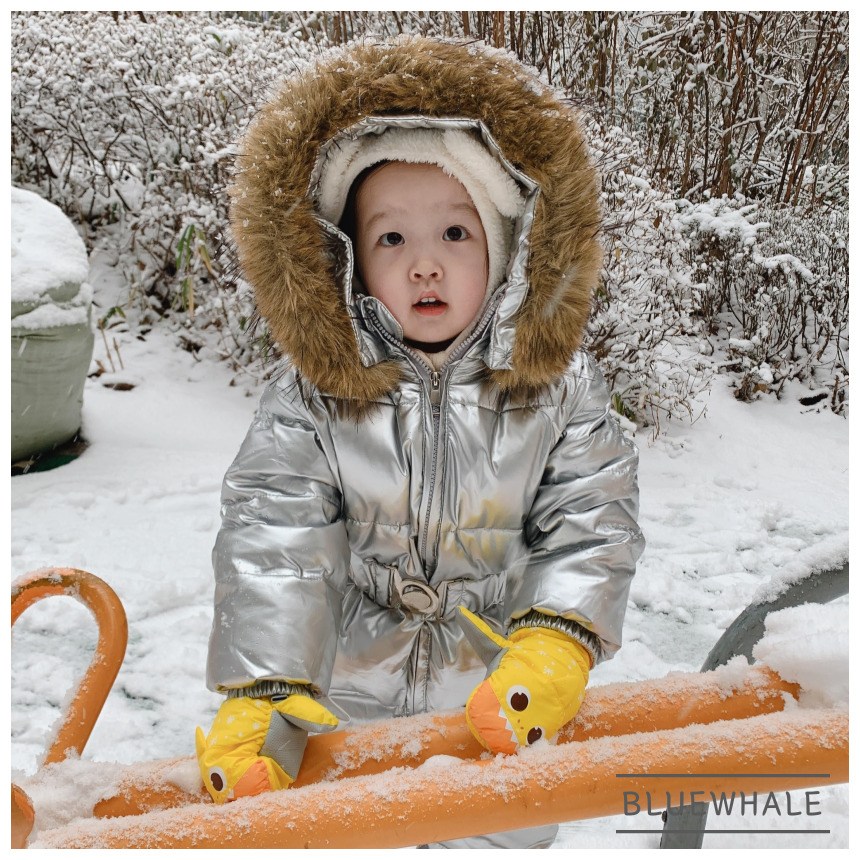 [블루고래] NEW 유아동 실버 골드 올인원 스키복 올오버 방한복 일체형 썰매복 점프슈트 보드복 눈썰매장 눈놀이복 59,900원