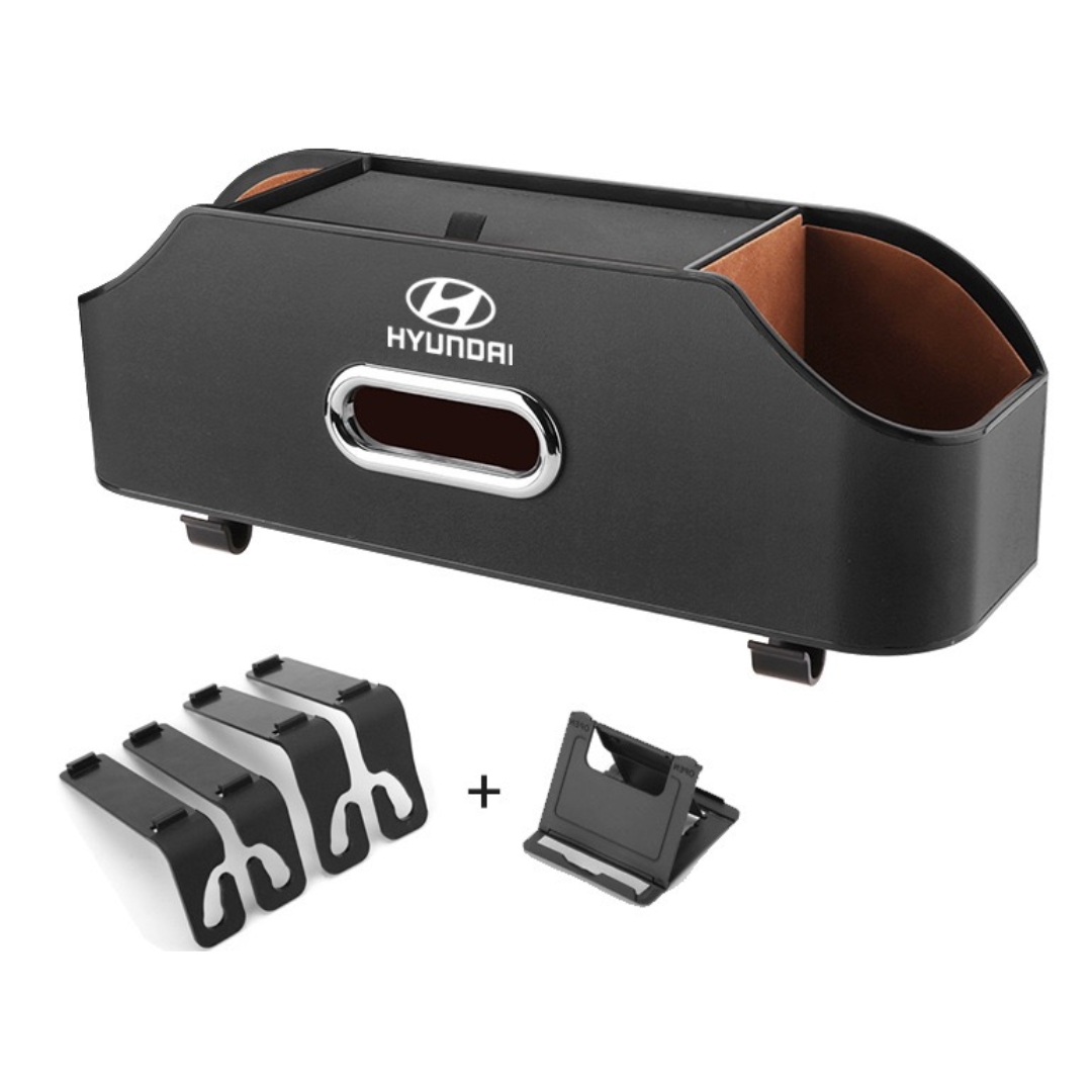 차량용 등받이 수납함 종이컵 홀더 물컵 거치대 멀티 수납 박스 자동차 시트백 정리함, 5, 블랙 26,000원