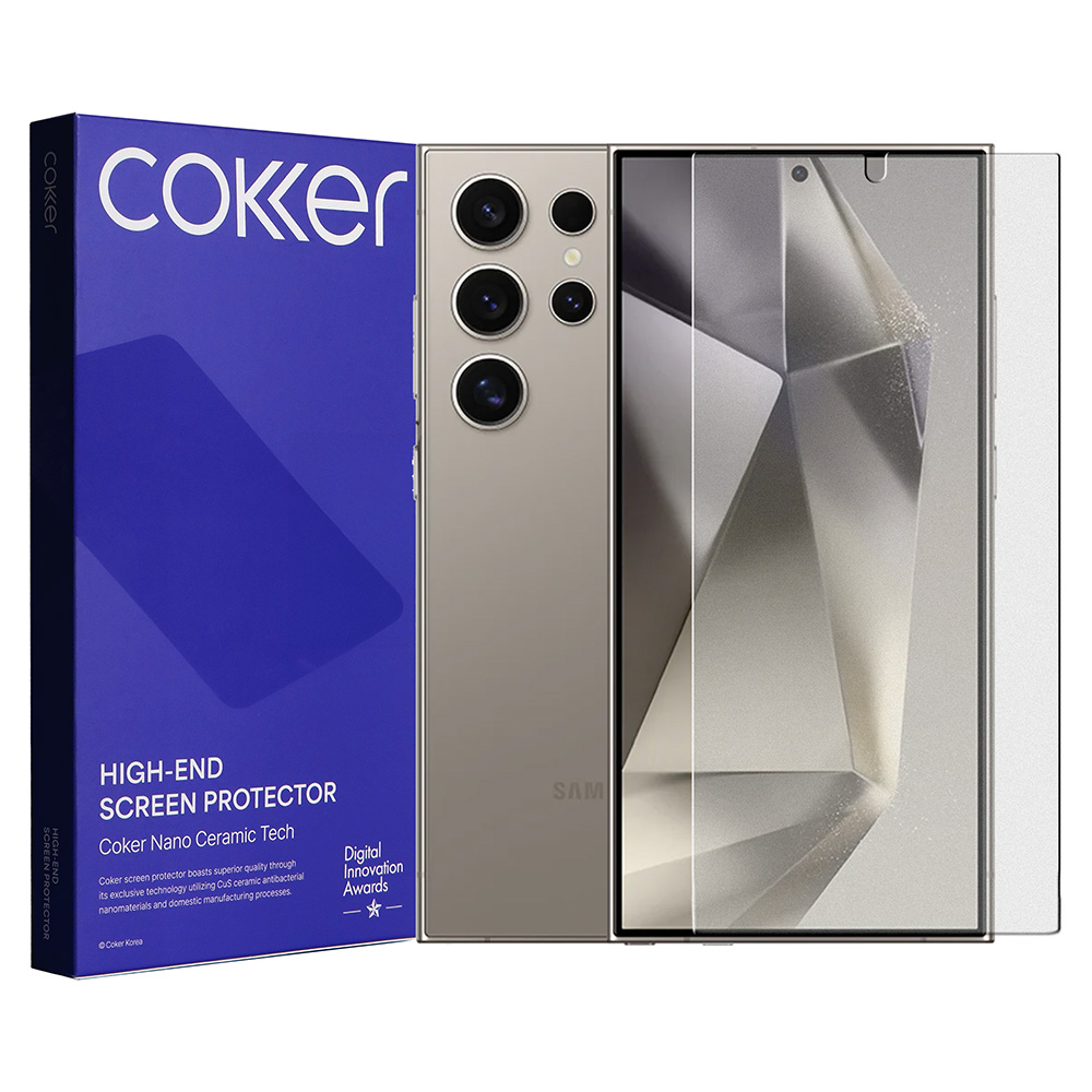 코커 갤럭시 S24 종이질감 지문방지 저반사 매트 항균 신소재 강화필름 15,090원