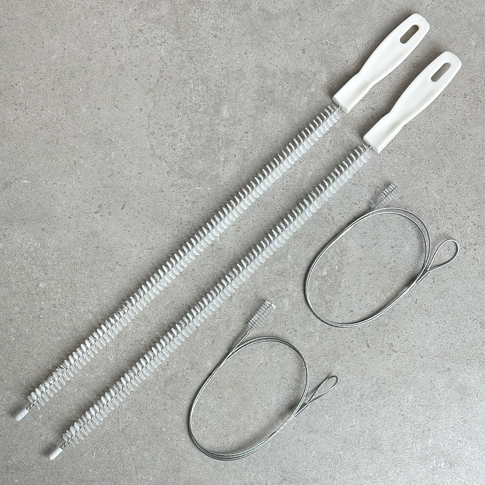 모나코올리브 세면대 배수구 뚫어뻥 청소솔 매직와이어 2p + 스텐와이어 2p 세트 5,870원