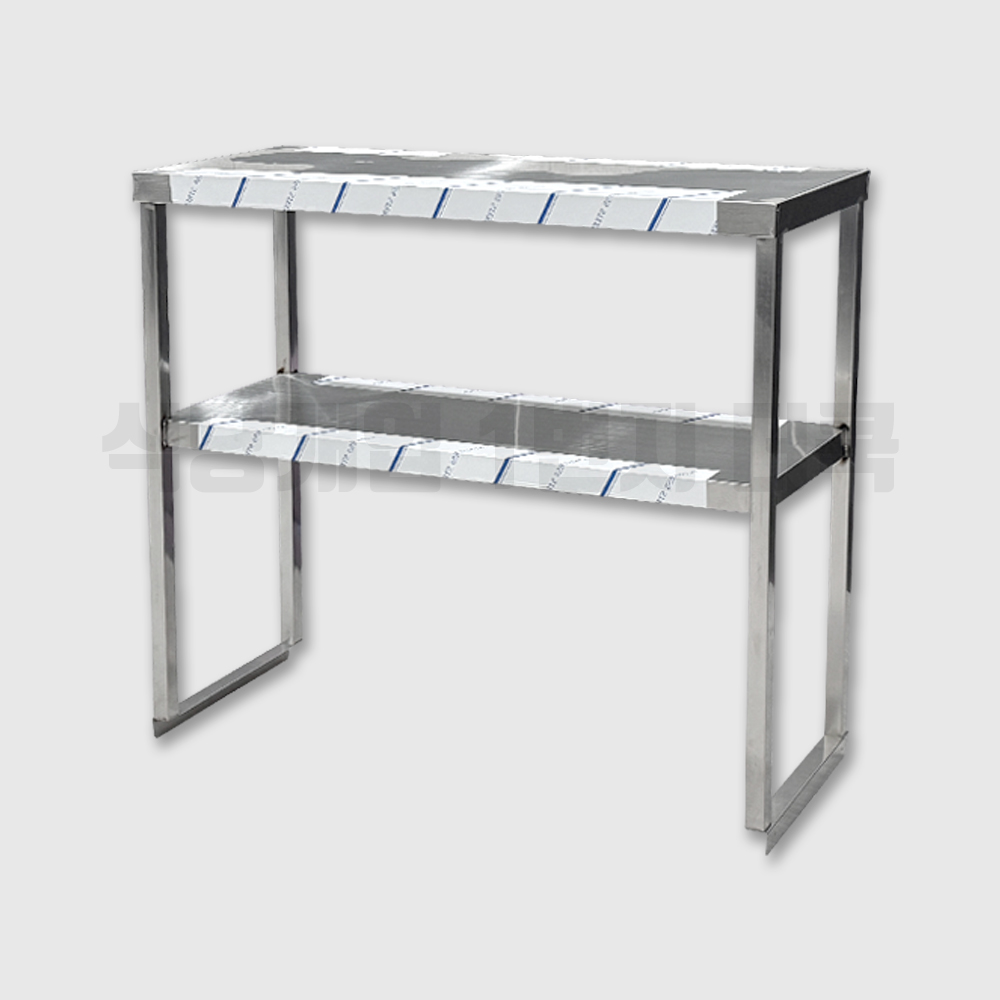 업소용 스텐 상부선반 2단 600 900 1200 1500 1800 냉장고 작업대 씽크대 상선반 83,900원