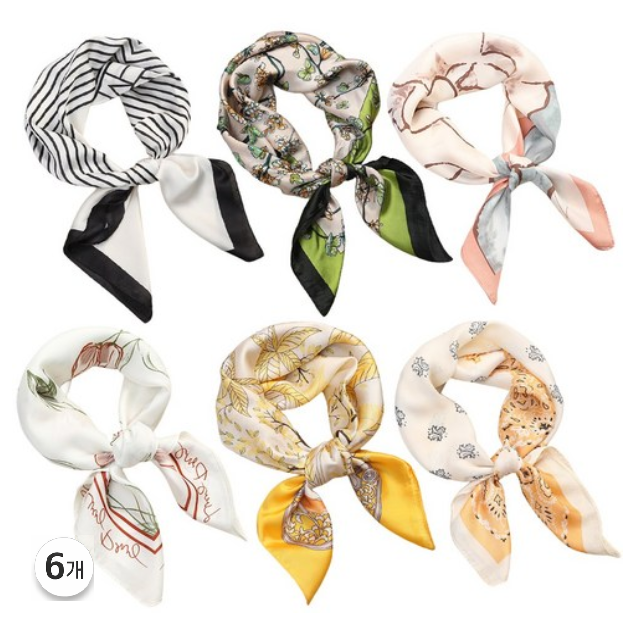 MU랑 여성 데일리 럭셔리 쁘띠 스카프 16,900원