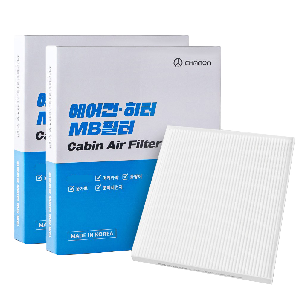 CHAMOA 차량용 초미세먼지 캐빈 에어컨 필터 6,200원