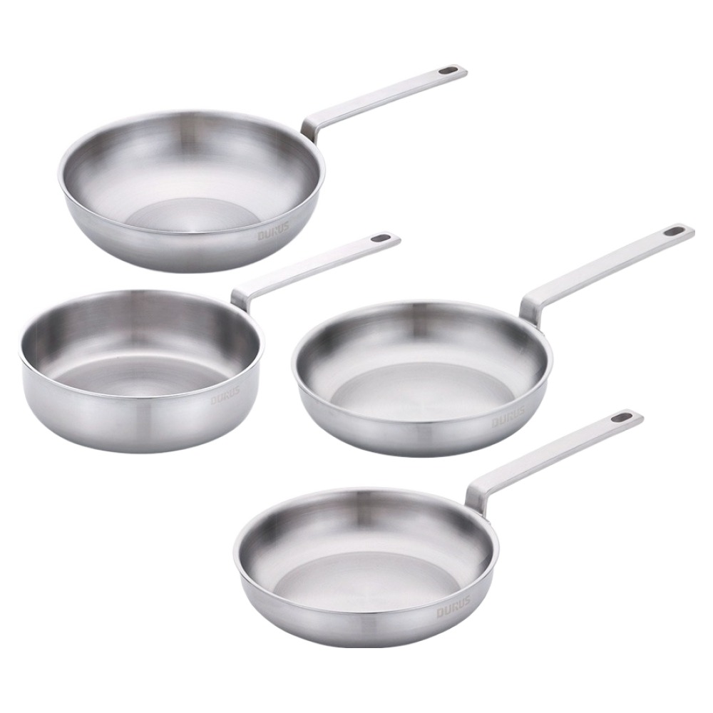 리빙아트 인덕션 316Ti 통5중 프리미엄 스텐 프라이팬 세트 4개 269,900원