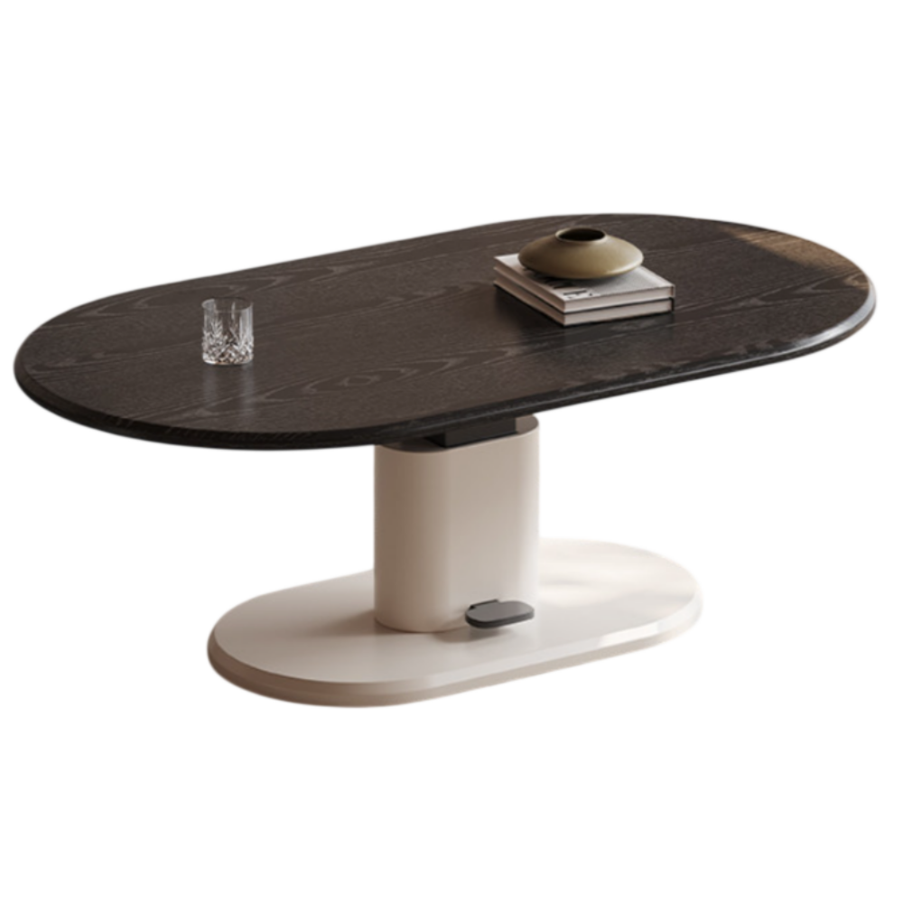 데일리유즈 높이조절 테이블 거실 원목 리프트업 탁자 쇼파 티테이블 좌탁, 블랙 1.2m 728,000원