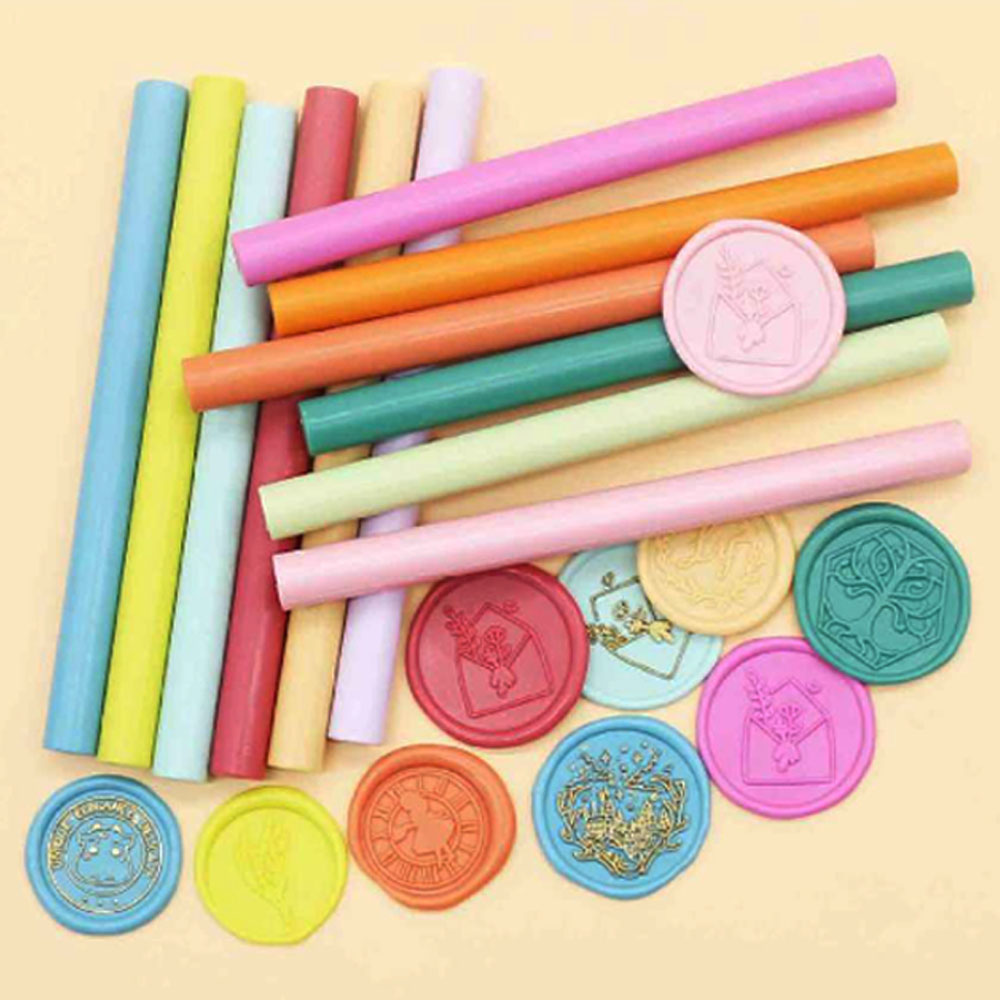 실링왁스 글루건 11mm 스틱 씰링 심지형 스탬프 밀랍 다꾸 청첩장 편지 600원