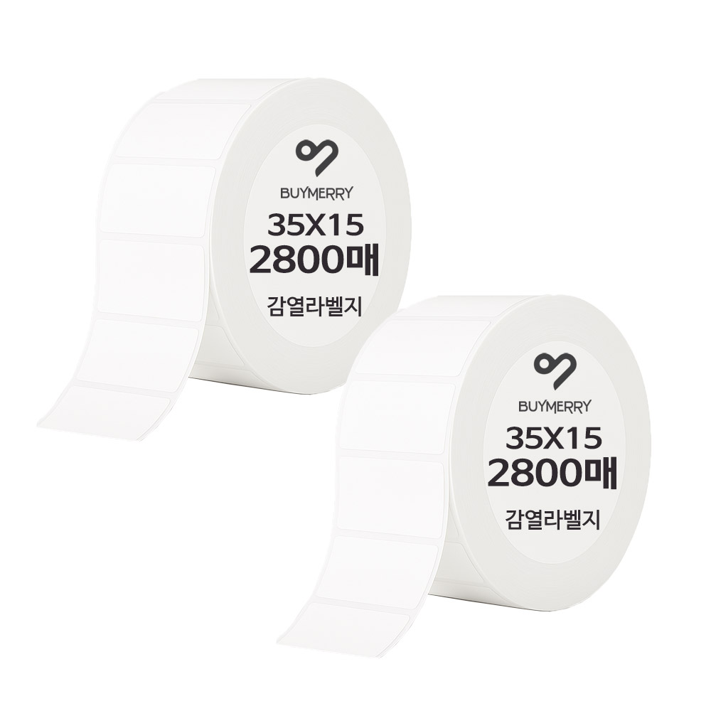 바이메리 감열롤라벨지 30mm~60mm 인쇄잘되고 잘붙는 국산 감열지 라벨지 스티커라벨 라벨프린터용지 라벨용지 10,200원