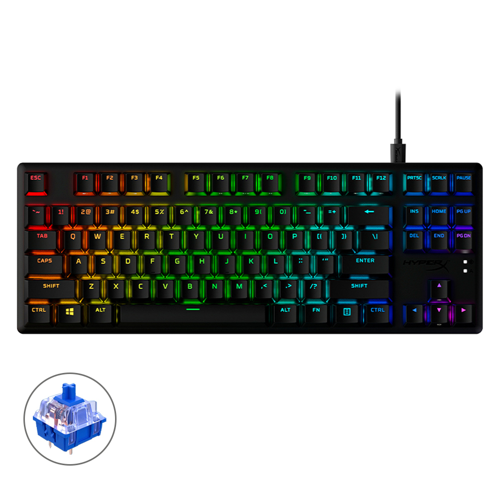 하이퍼엑스 알로이 오리진 코어 PBT RGB 유선 텐키리스 게이밍 키보드 149,000원