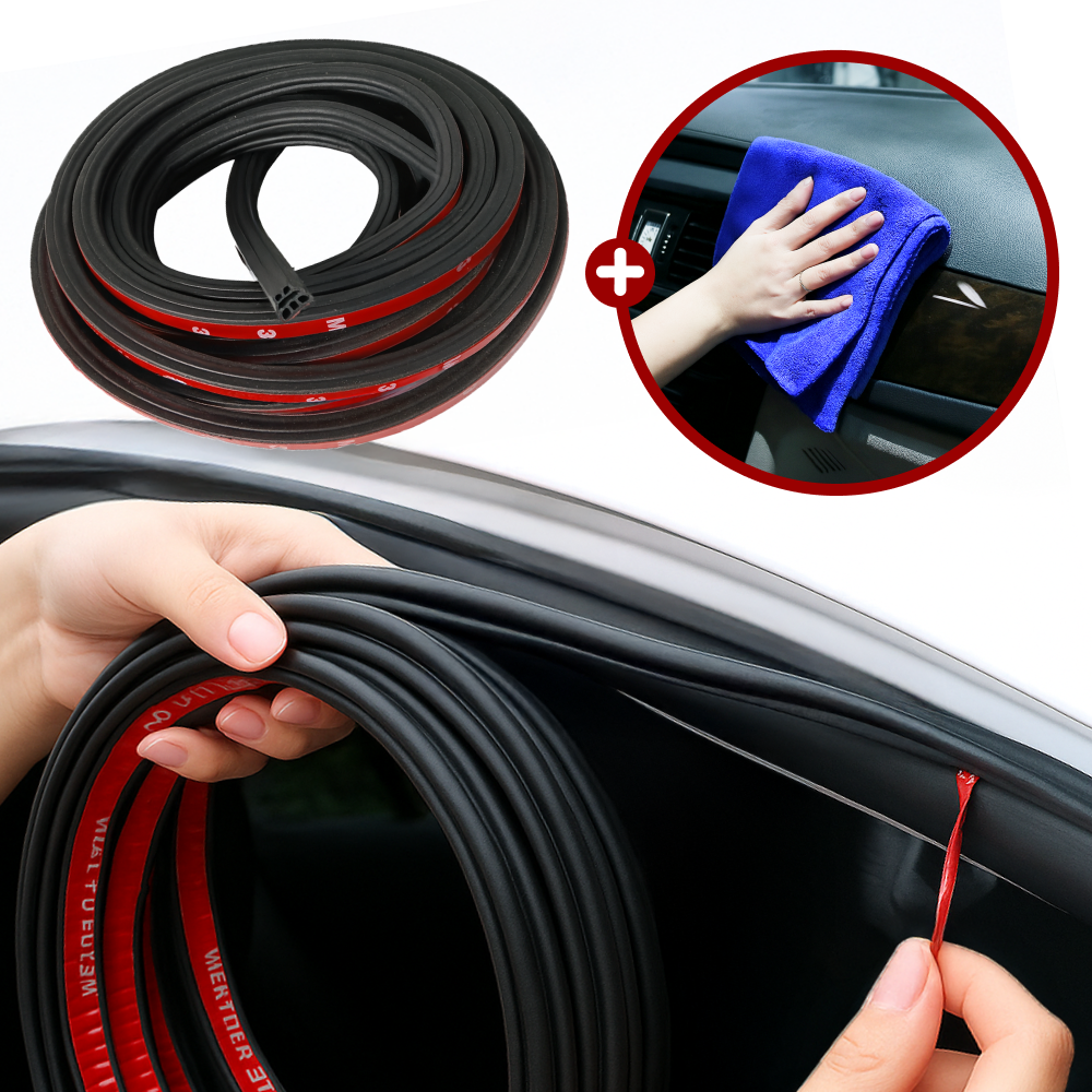 문틈가드 철통같은 풍절음 소음 차단 자동차 고무 몰딩 도어가드 본넷 트렁크 윈드키퍼, 1개, 블랙 24,980원
