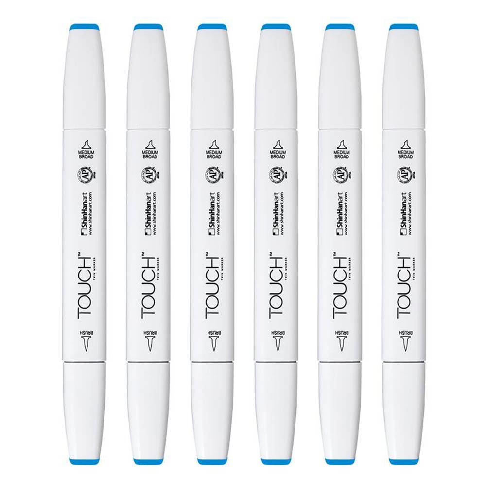 신한화구 터치 트윈 브러쉬마카 PEACOCK BLUE 263 9,250원