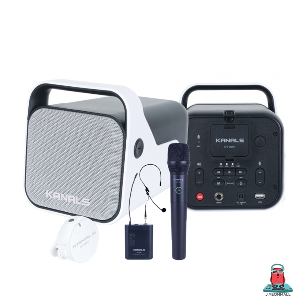 카날스 OT-200 충전식 이동형 150W 일체형 블루투스 앰프 스피커(가방포함) 650,000원