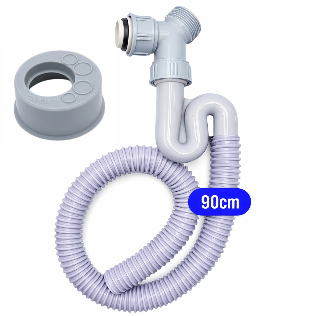 싱크대 배수구 용품 세트 모음전 / S트랩싱크호스세트 /배수구 교체부속품 / 호스부속품 세트 14,500원