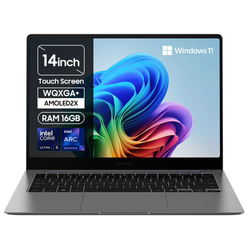 [삼성전자 공식파트너] 갤럭시북5 프로 NT940XHA-K51A 14인치(35,5cm) 인텔 Ultra 5 터치스크린, 윈도우 11 기본탑재, 서울/경기 퀵서비스 최대 2만원 지원 2,609,000원