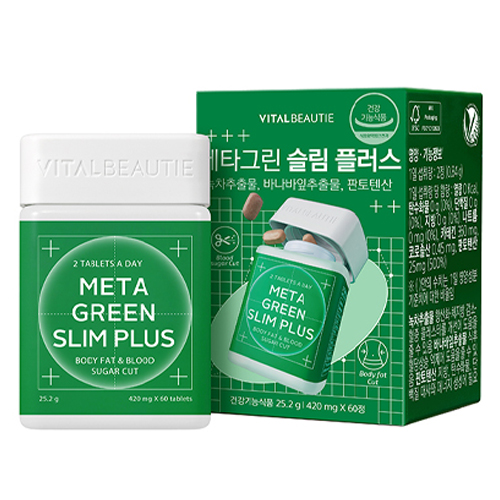 바이탈뷰티 메타그린 슬림 플러스 25.2g, 60정, 1개 26,280원