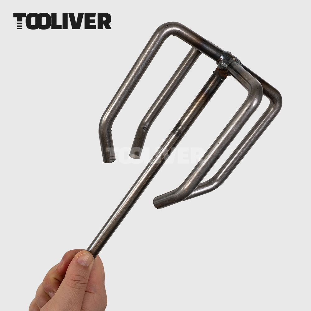 툴리버 60cm 믹서기날 M14 믹서날 미장 타일 몰탈 시멘트 교반 드릴 4날개, 1개 22,500원