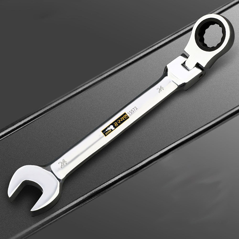 공구라면 ( 09RM ) 라쳇 렌치 플랙시블 기어렌치 스페너 ( 6 ~ 24mm 선택), 1개 15,800원