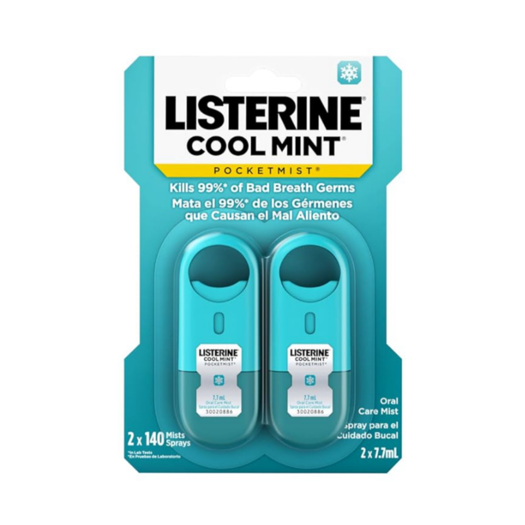 리스테린 쿨민트 포켓 미스트 2개입 x1개 구취제거 입냄새제거 구강스프레이 휴대용 16,960원
